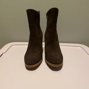 Giani Bernini Dark Brown Heeled Boots